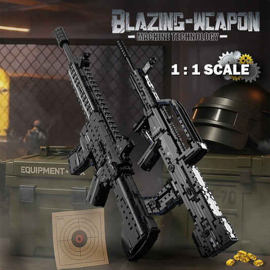 Military Army Weapons M416 - QBZ95