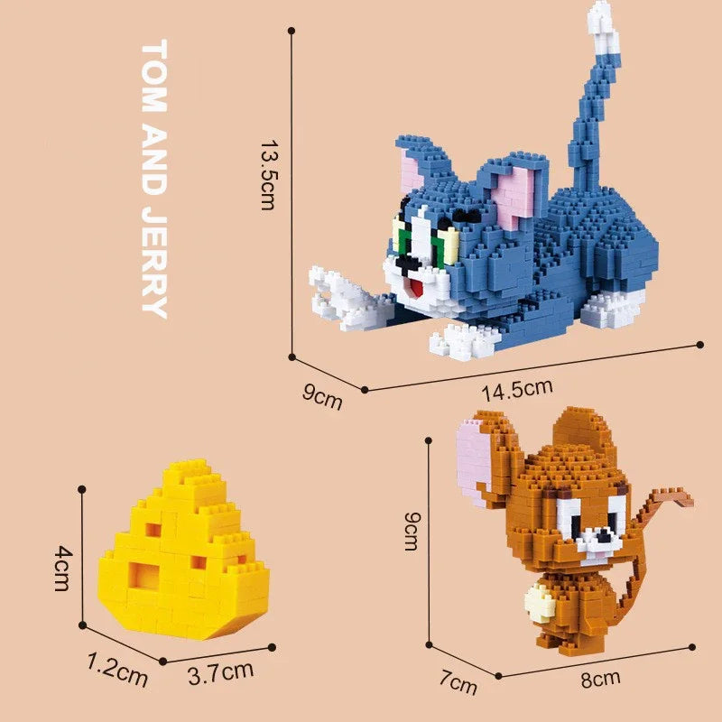 Tom And Jerry Micro Building Blocks Cheese ( plusieurs model disponible dans l'article )