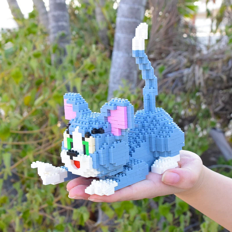 tom et jerry figurine de construction