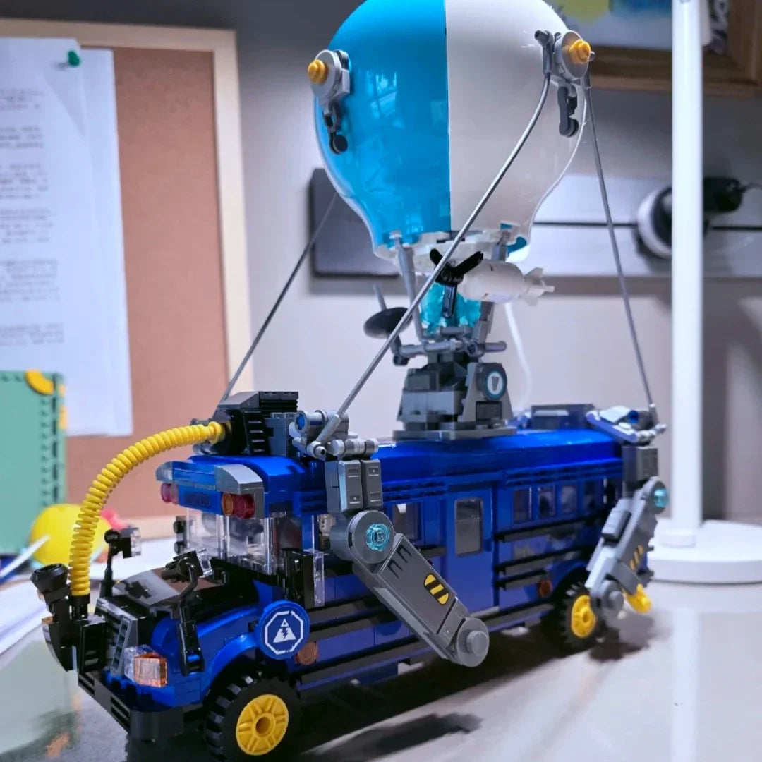Battle Model Bricks Bus
