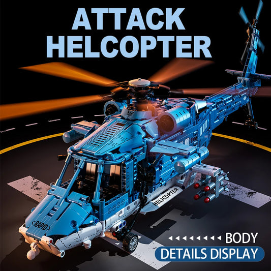 Attack Helicopter Set Army Plane Military