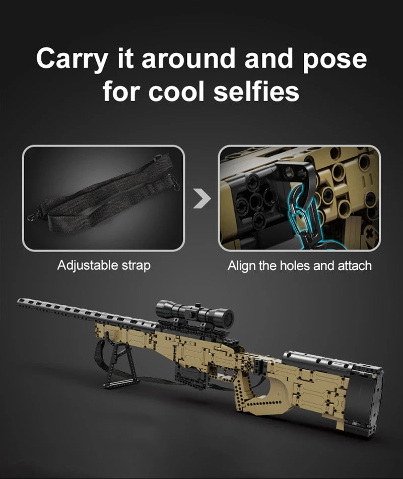 Police Military Weapon Sniper Rifle WW2 For