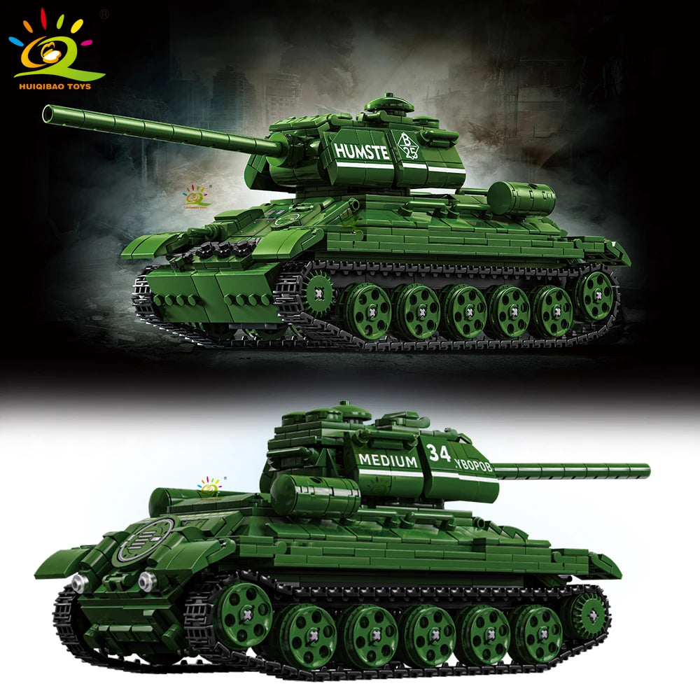 WW2 Military T-34 Tank ( plusieurs model disponible dans l'article )