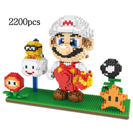 figurine Mario bros est sont équipe