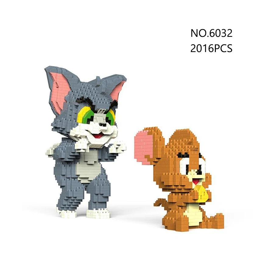 tom et jerry figurine de construction