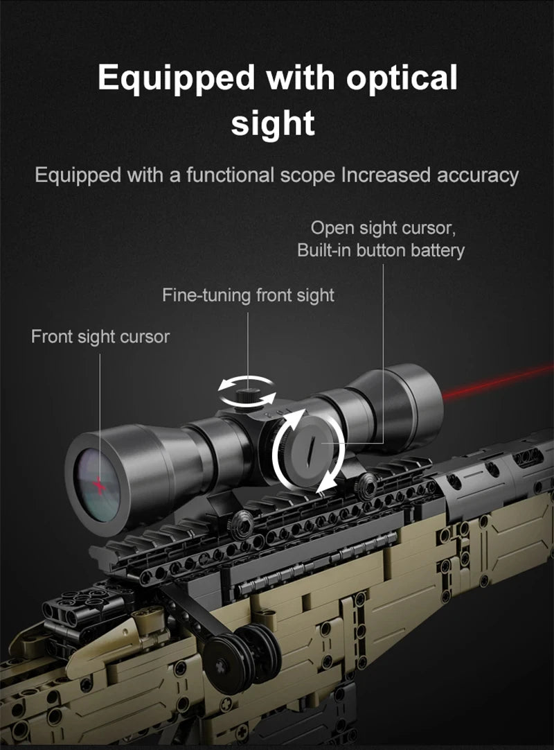 Police Military Weapon Sniper Rifle WW2 For