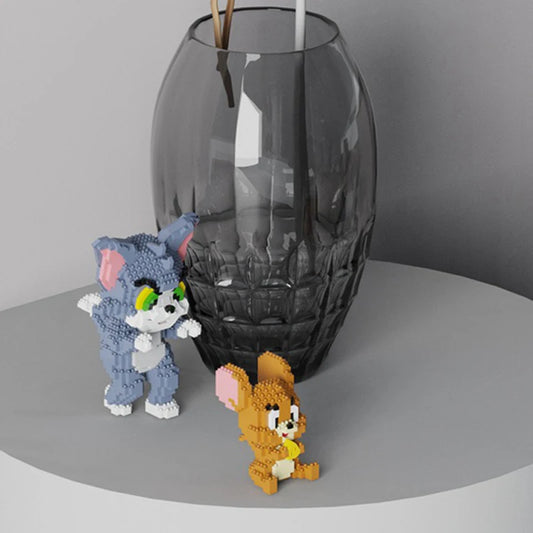 tom et jerry figurine de construction