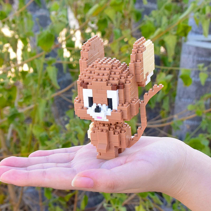 tom et jerry figurine de construction