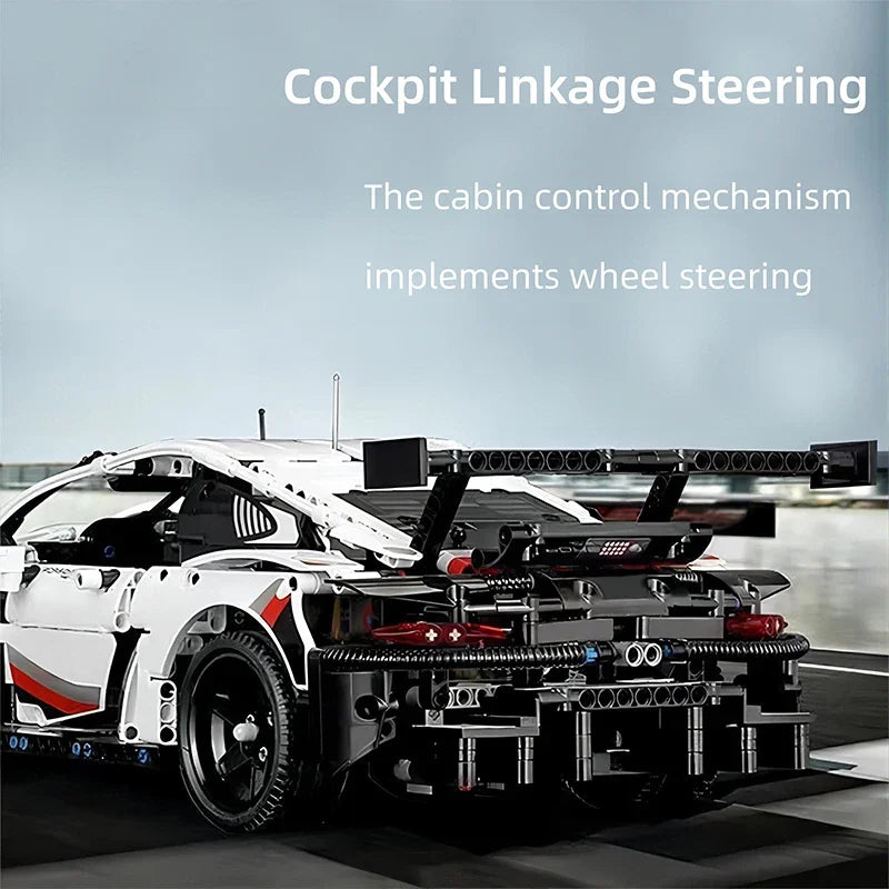Sport Car Building Blocks Model voiture Retro Speed