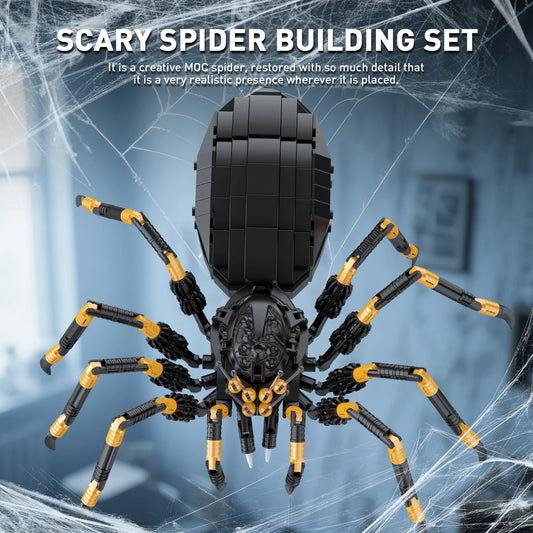 blocs de construction d'araignée d'animaux sauvages