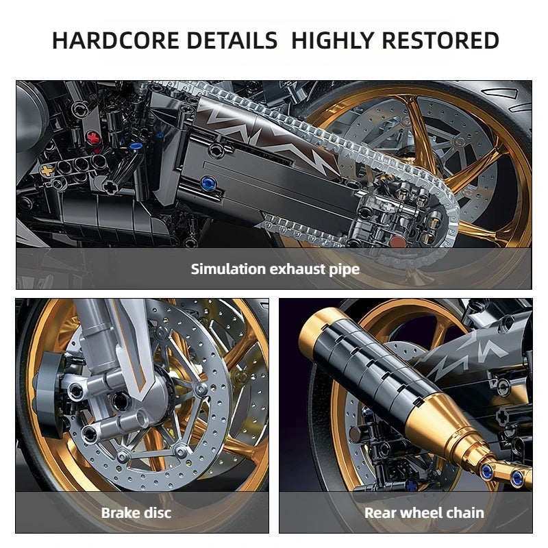 TOYLINX Alloy Motorcycle