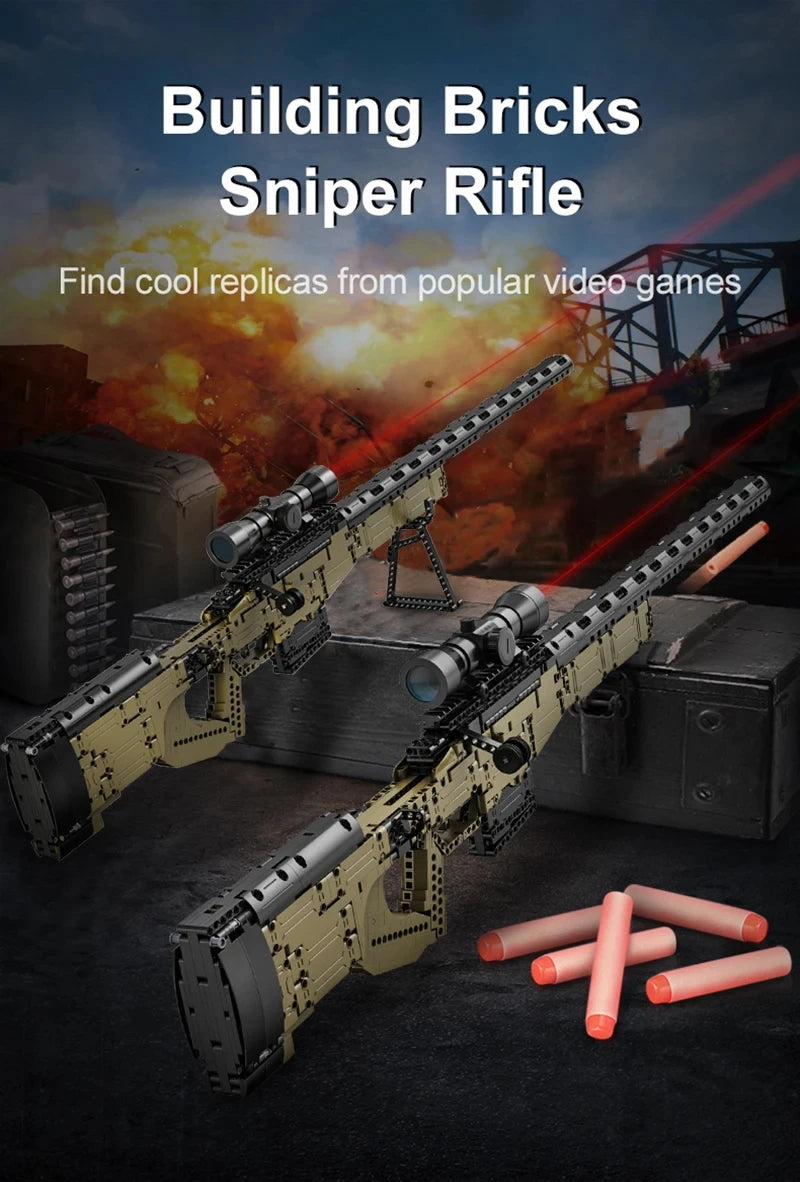 Police Military Weapon Sniper Rifle WW2 For