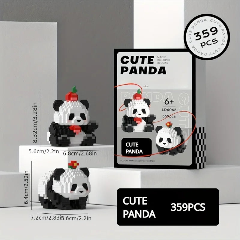 Panda Building Blocks ( plusieurs model disponible dans l'article )