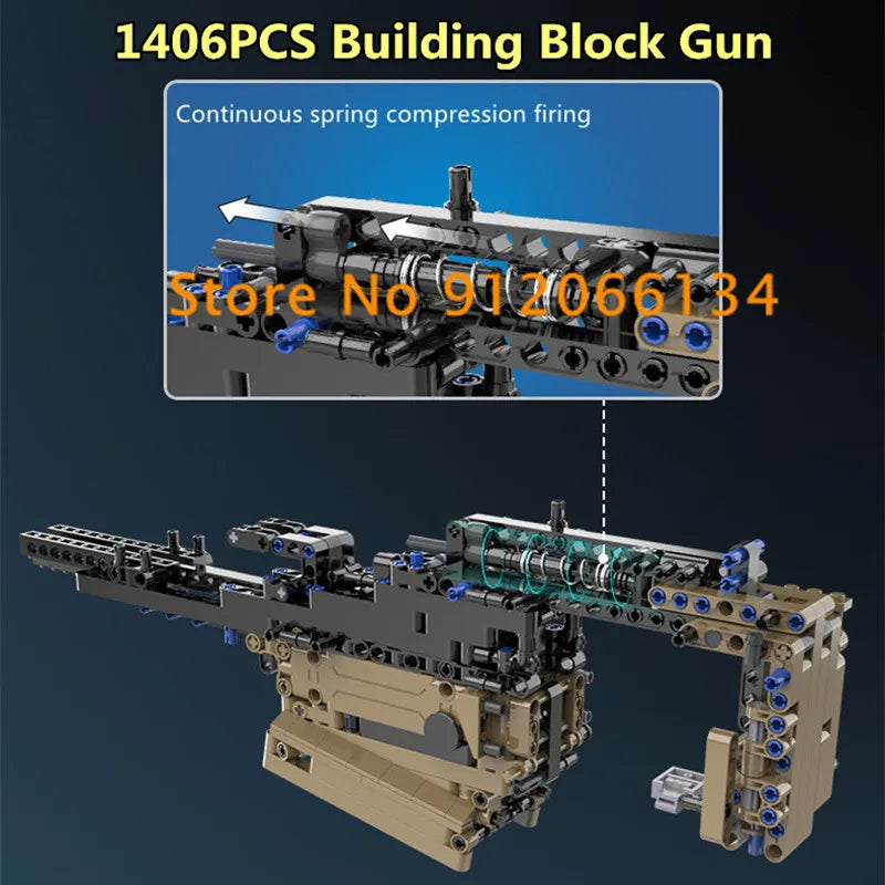 Rifle 76CM  Military Function Toys Gun