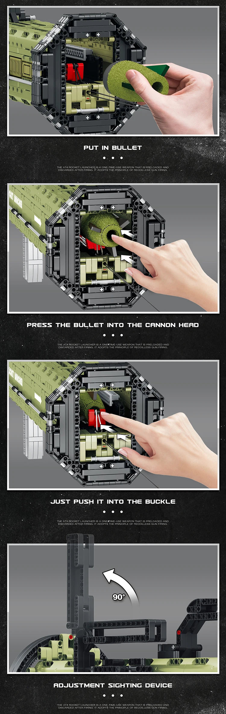 Bazooka RPG Model Building Blocks