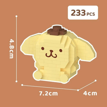 Hello Kitty Petit Bloc de Construction Mélodie