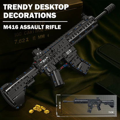 Military Army Weapons M416 - QBZ95