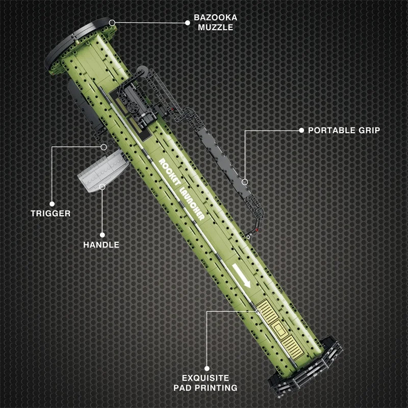 Bazooka RPG Model Building Blocks