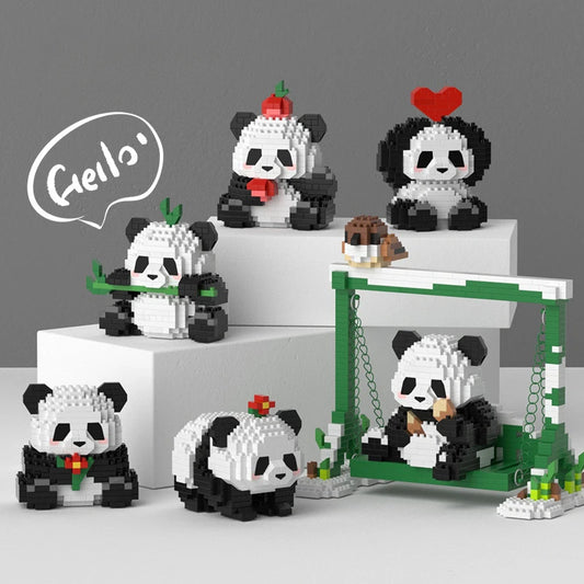 Panda Building Blocks ( plusieurs model disponible dans l'article )