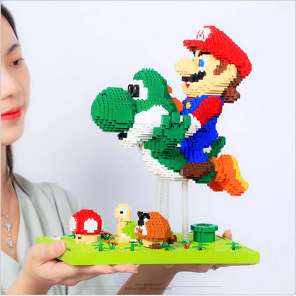 figurine Mario bros est sont équipe