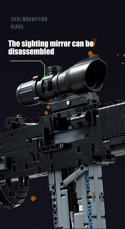 Military Gun MK14 Battle Rifle Army M24 Sniper Rifle