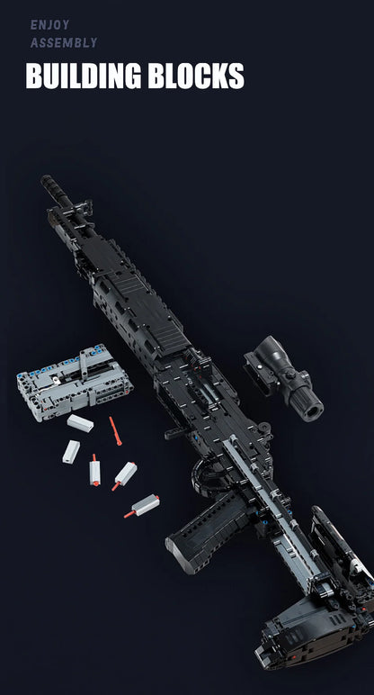 Military Gun MK14 Battle Rifle Army M24 Sniper Rifle