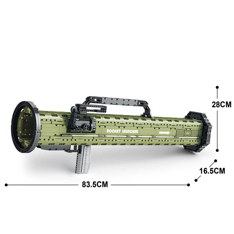 Bazooka RPG Model Building Blocks
