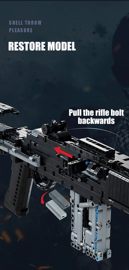 Military Gun MK14 Battle Rifle Army M24 Sniper Rifle