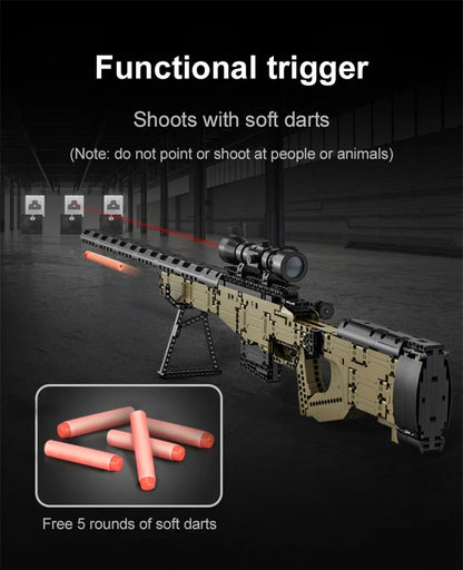 Police Military Weapon Sniper Rifle  WW2 For