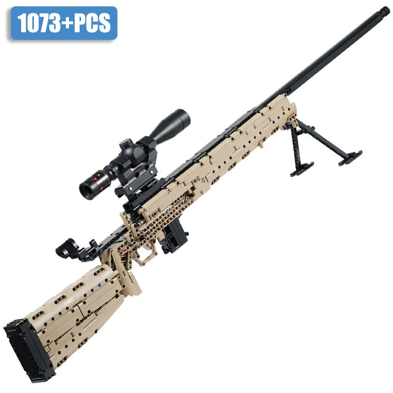 Military Gun MK14 Battle Rifle Army M24 Sniper Rifle