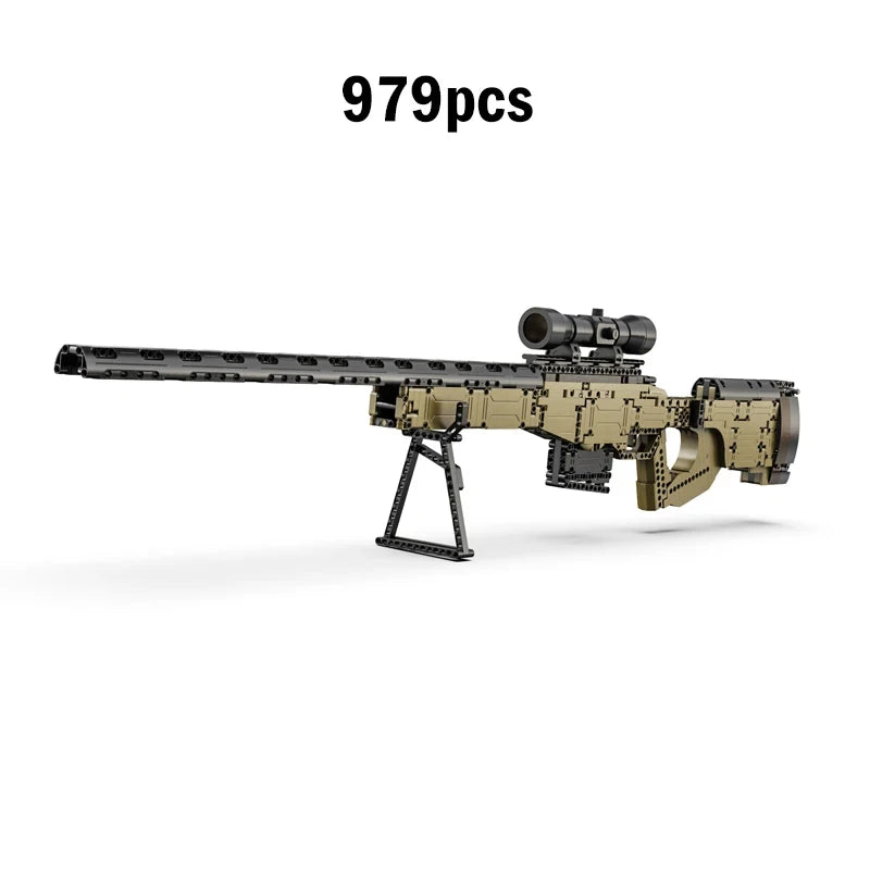 Police Military Weapon Sniper Rifle  WW2 For