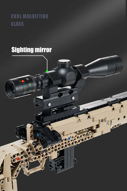 Military Gun MK14 Battle Rifle Army M24 Sniper Rifle