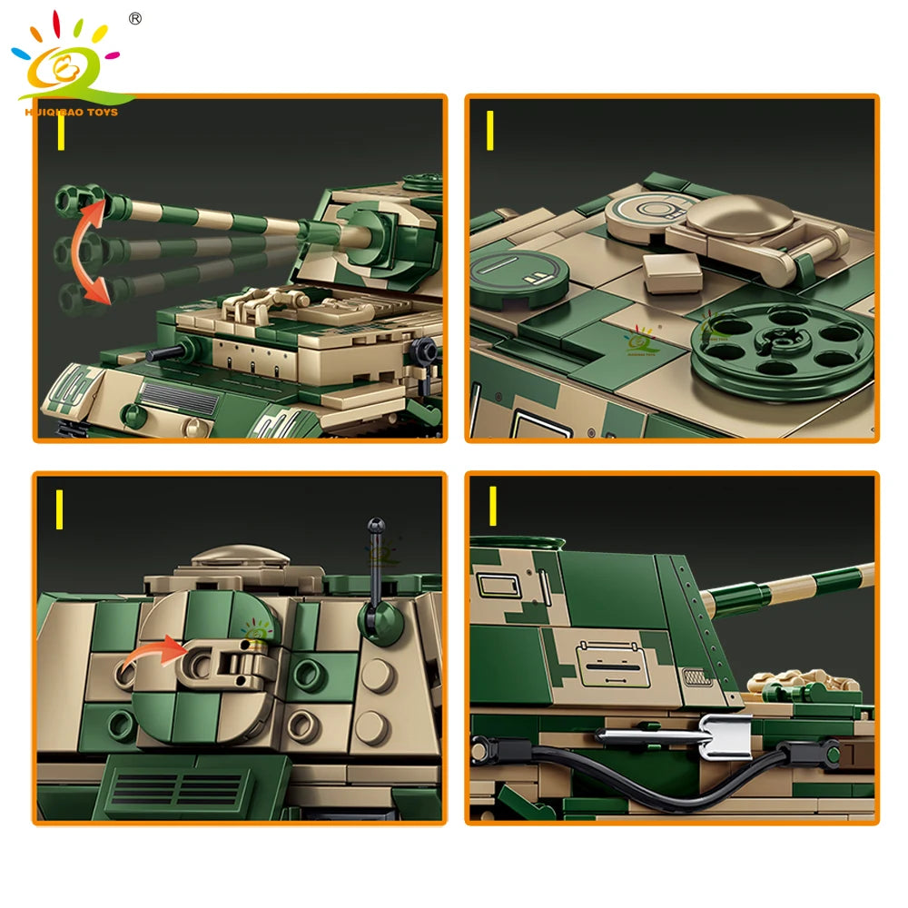 WW2 Military T-34 Tank ( plusieurs model disponible dans l'article )