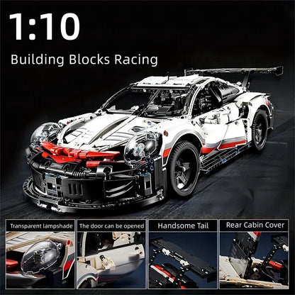 Sport Car Building Blocks  Model voiture Retro Speed