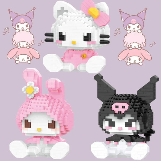 Hello Kitty Petit Bloc de Construction Mélodie