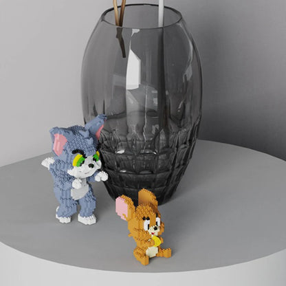 tom et jerry figurine de construction