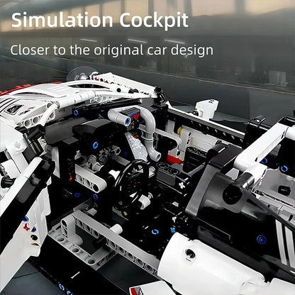 Sport Car Building Blocks  Model voiture Retro Speed