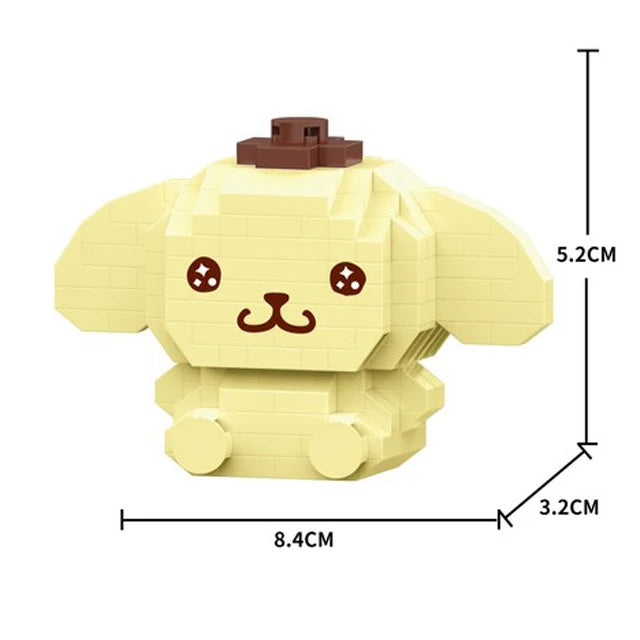 Hello Kitty Petit Bloc de Construction Mélodie