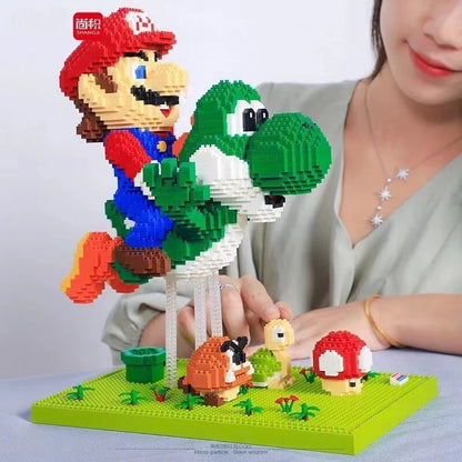 figurine Mario bros est sont équipe