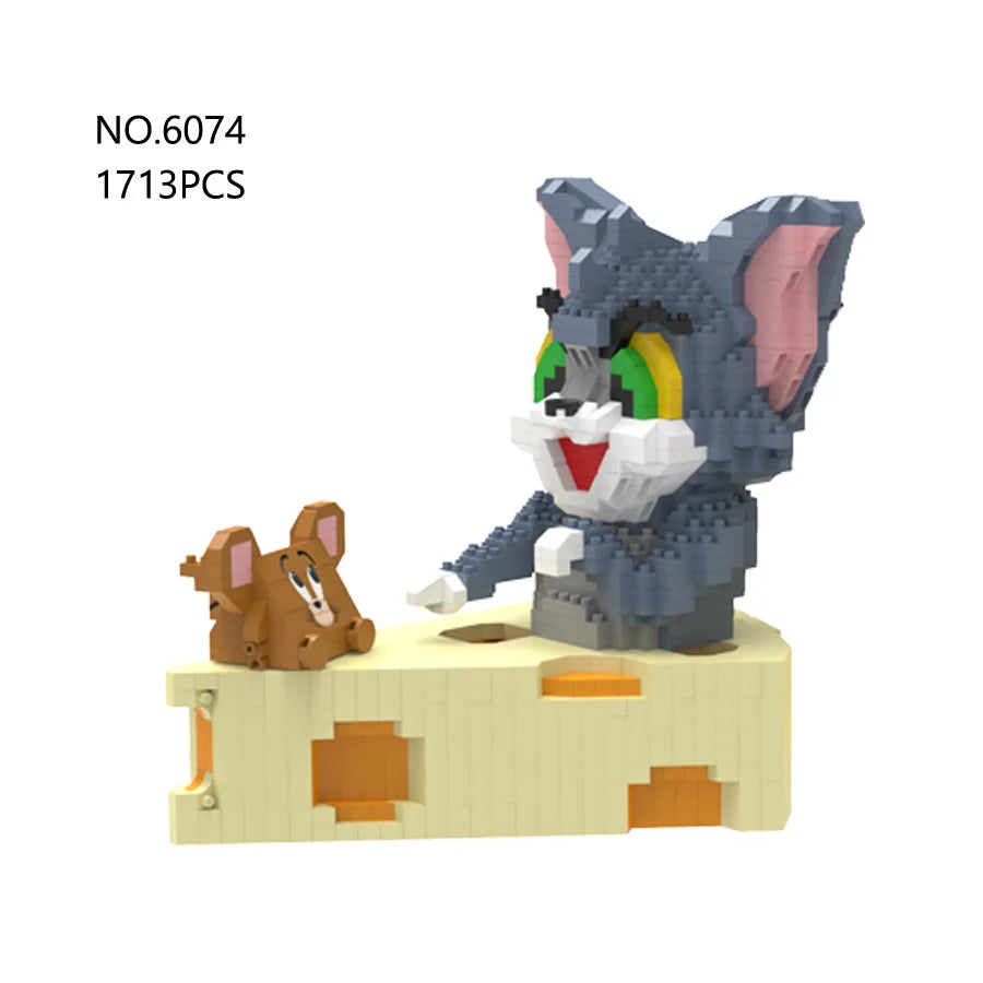tom et jerry figurine de construction