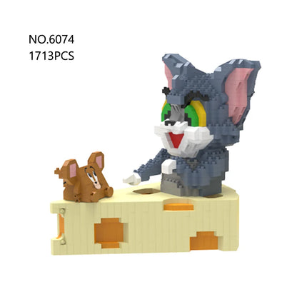 tom et jerry figurine de construction