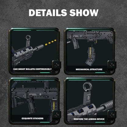 Military Army Weapons M416 - QBZ95
