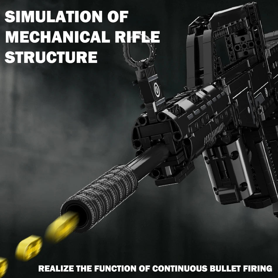 Military Army Weapons M416 - QBZ95