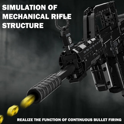 Military Army Weapons M416 - QBZ95