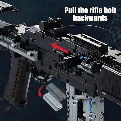 Military Gun MK14 Battle Rifle Army M24 Sniper Rifle