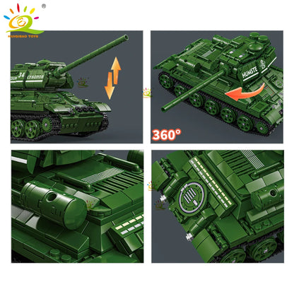 WW2 Military T-34 Tank ( plusieurs model disponible dans l'article )