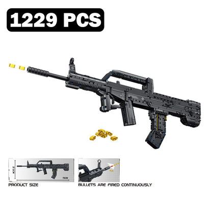 Military Army Weapons M416 - QBZ95