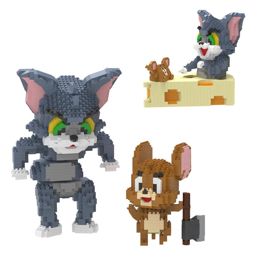tom et jerry figurine de construction
