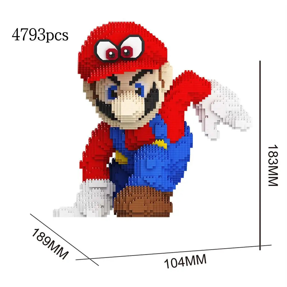 figurine Mario bros est sont équipe