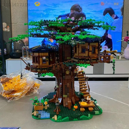 House cabane dans les arbres